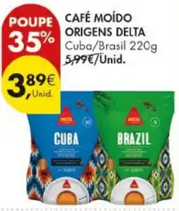 Pingo Doce Café moído origens delta promoção