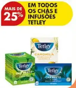 Pingo Doce Tetley chá verde promoção
