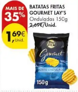 Pingo Doce batatas fritas gourmet lay's promoção