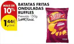 Pingo Doce batatas fritas onduladas ruffles promoção
