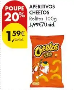 Pingo Doce Aperitivos cheetos rolitos promoção