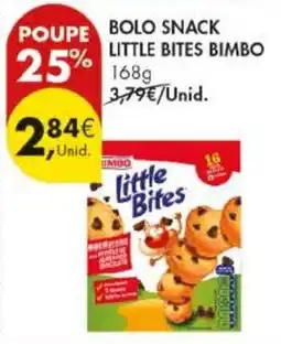 Pingo Doce Bolo snack little bites bimbo promoção