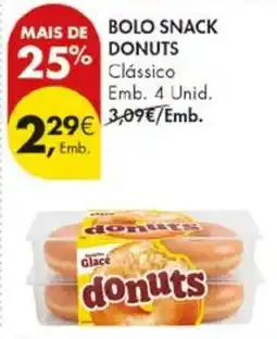 Pingo Doce Bolo snack donuts clássico promoção