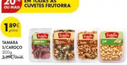 Pingo Doce Tamaras secas frutorra promoção