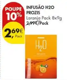 Pingo Doce Infusão h2o prozis laranja promoção