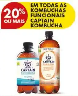 Pingo Doce Captain Kombucha promoção