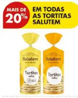 Pingo Doce Salutem tortitas milho promoção