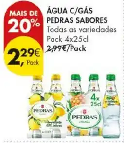 Pingo Doce Água c/gás pedras sabores promoção