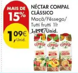 Pingo Doce nectar compal classico promoção
