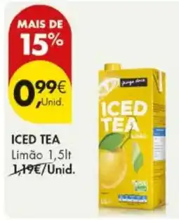 Pingo Doce Iced Tea Limão promoção