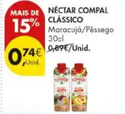 Pingo Doce nectar compal classico promoção