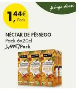 Pingo Doce Néctar de pêssego pingo doce promoção