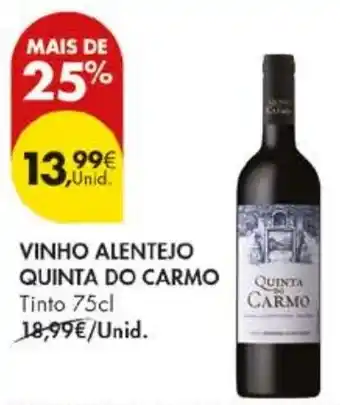 Pingo Doce vinho alentejo quinta do carmo promoção