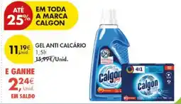 Pingo Doce Gel anti calcário calgon promoção