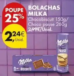 Pingo Doce Milka Choco Biscuits promoção