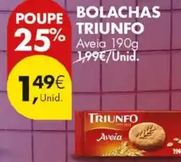 Pingo Doce Bolachas triunfo aveia promoção