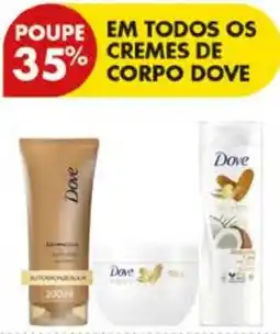 Pingo Doce cremes de corpo dove promoção