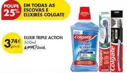 Pingo Doce Elixir triple action colgate promoção
