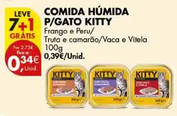 Pingo Doce Comida húmida p/gato kitty promoção