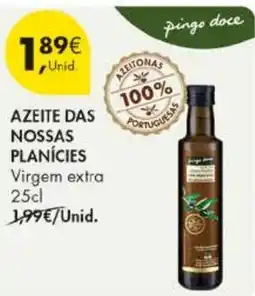Pingo Doce azeite das nossas planícies promoção