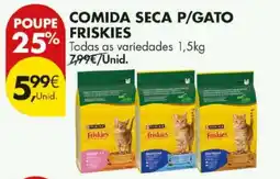 Pingo Doce comida seca p/gato friskies promoção