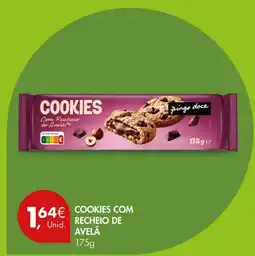 Pingo Doce Cookies com recheio de avelã pingo doce promoção