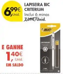 Pingo Doce Lapiseira bic criterium promoção