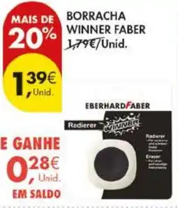 Pingo Doce borracha winner faber promoção