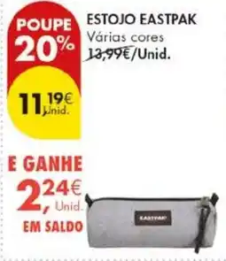 Pingo Doce estojo eastpak promoção