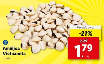 Lidl Amêijoa Vietnamita promoção