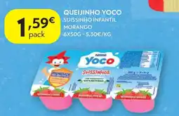 Spar Queijinho yoco suissinho infantil morango promoção