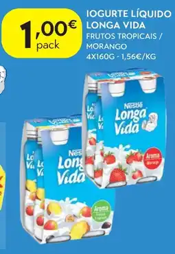Spar Iogurte líquido longa vida promoção