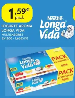 Spar Nestlé Longa Vida Iogurte Aroma promoção