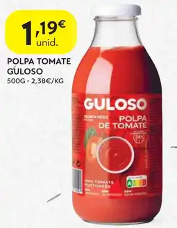 Spar Polpa de tomate guloso promoção