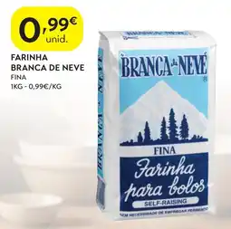 Spar Farinha branca de neve fina promoção
