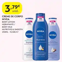 Spar Creme de corpo nivea promoção