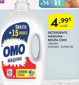Spar Detergente máquina roupa omo promoção