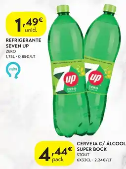 Spar Seven up zero promoção