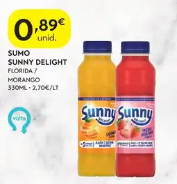 Spar Sunny Delight Florida / Morango promoção
