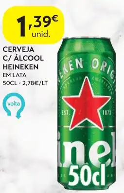 Spar Cerveja c/ álcool heineken promoção