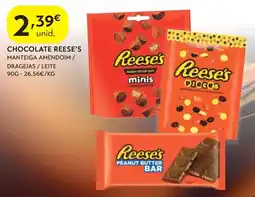 Spar Chocolate reese's manteiga amendoim / drageias / leite promoção