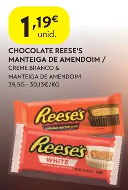 Spar Chocolate reese's manteiga de amendoim / creme branco & manteiga de amendoim promoção