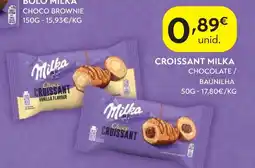 Spar Croissant milka chocolate / baunilha promoção