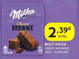 Spar Bolo milka choco brownie promoção