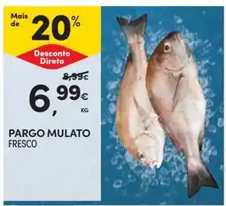 Continente Pargo mulato fresco promoção