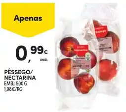 Continente Pêssego/nectarina promoção