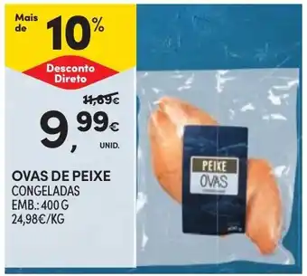 Continente ovas de peixe promoção