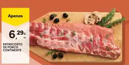 Continente Entrecosto de porco continente promoção