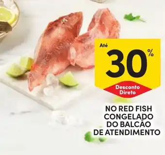 Continente Red fish congelado promoção