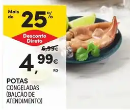 Continente Potas congeladas promoção